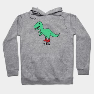 Tyrannosaurus With His Shoes Hoodie